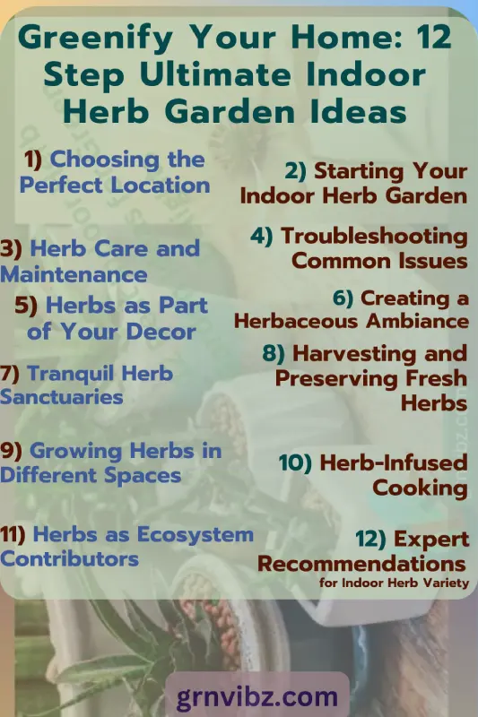 Greenify Your Home: Ultimate 12 Indoor Herb Garden ideas
